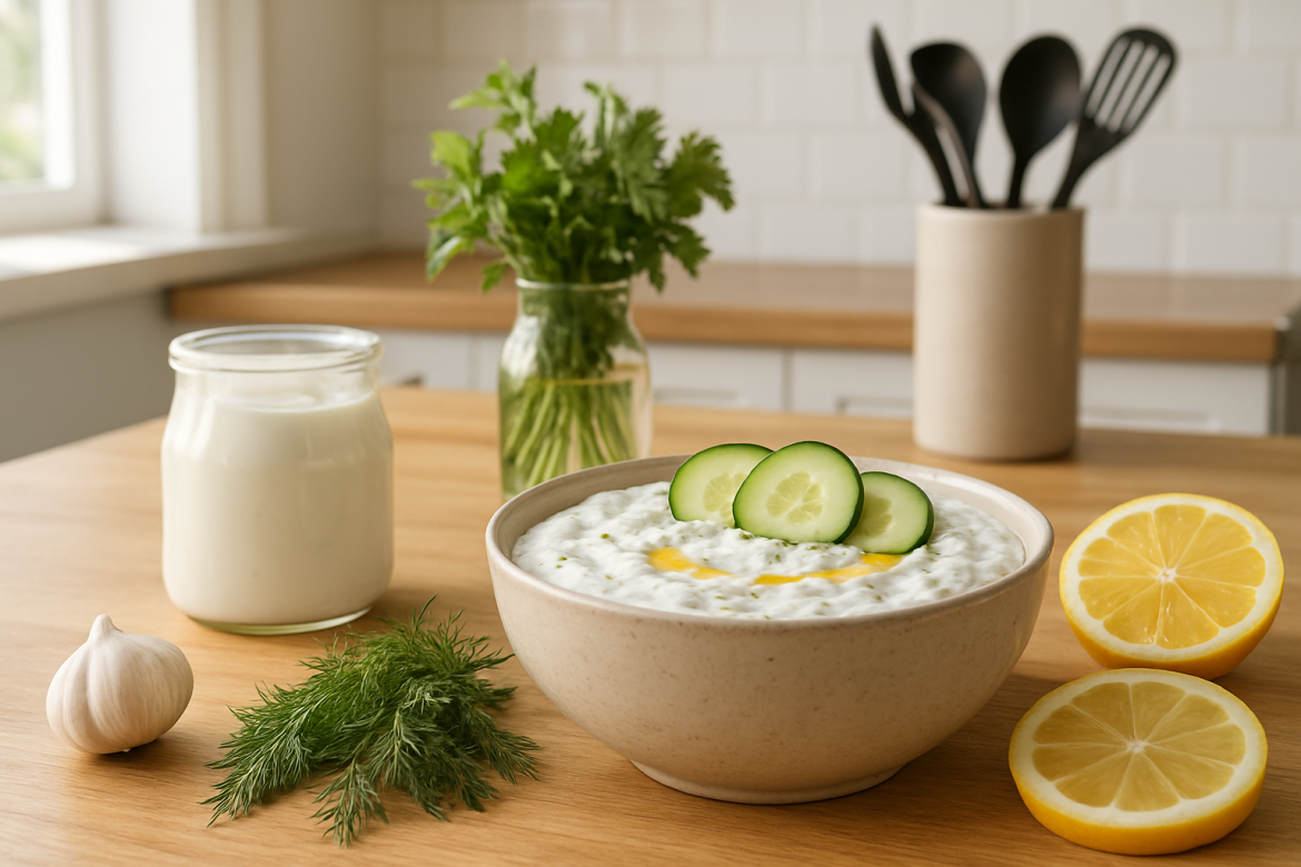 découvrez la recette authentique du tzatziki maison proposée par tonbonbon.fr sur le bon régime. facile, fraîche et savoureuse, réalisez ce classique grec pour accompagner tous vos plats estivaux !